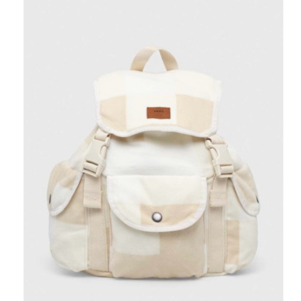 Vans Cream and Tan Backpack